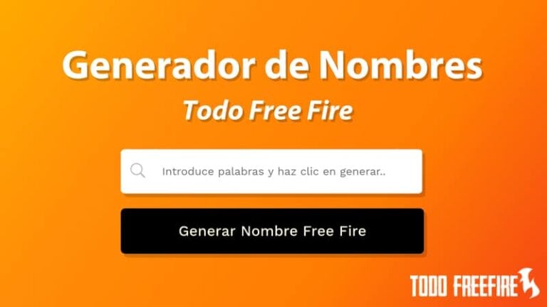 Como criar nicks para Free Fire com Gerador - TodoFreeFire